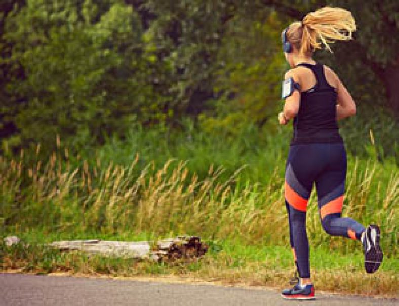 A Women Wearing Wearable Tech